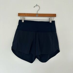 lululemon speed up high rise shorts